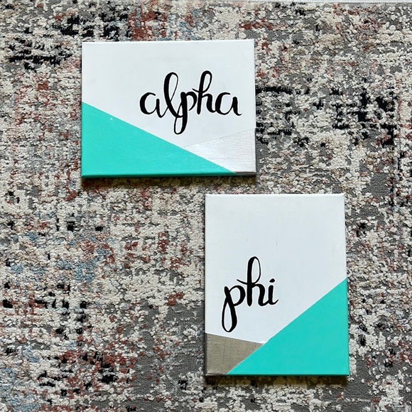 Alpha Phi Canvases - Picture 1 of 5